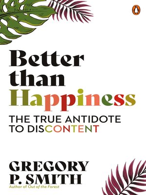 cover image of Better than Happiness